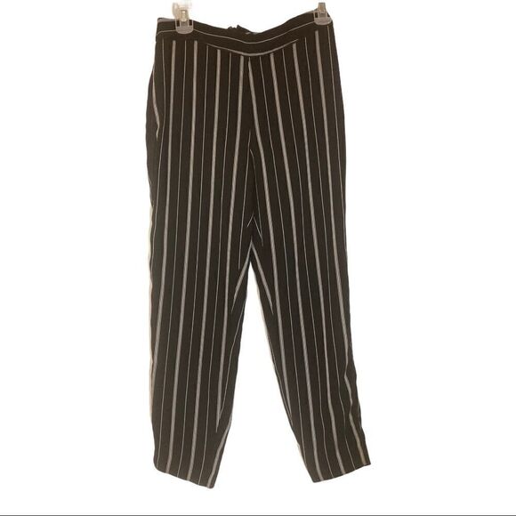 BEBE,Blk& white striped dress pants, women’s,Sz 0‎ - Picture 11 of 12